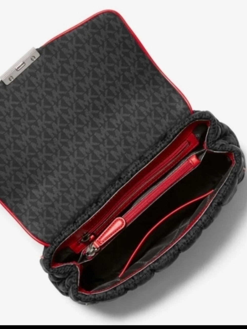 Michael Kors Soho 100% Quilted Nylon Shoulder/Crossbody Bag - Picture 7 of 9